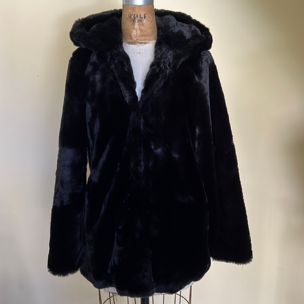 Zara Fake Fur Jacket S